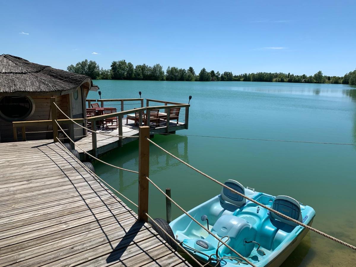 Cabane Flottante Millenium Varanges Екстериор снимка